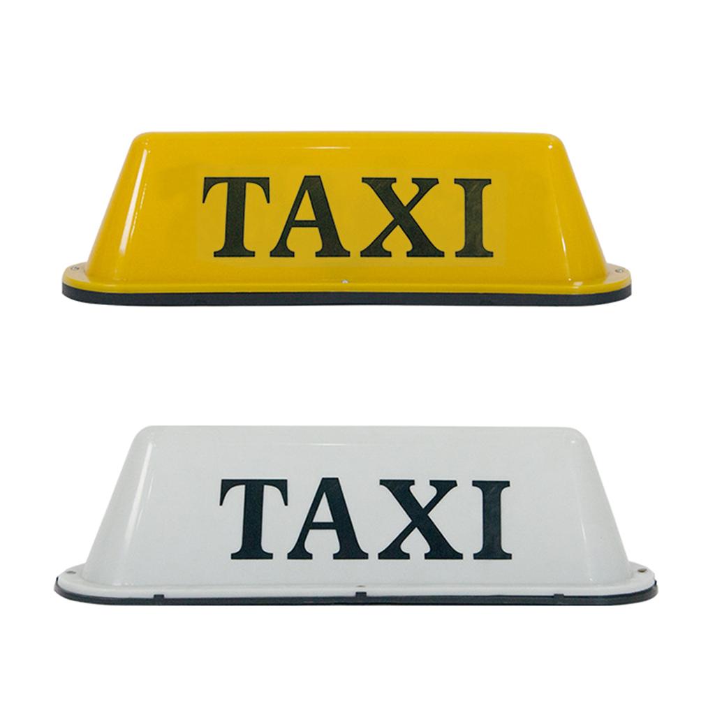Illuminated Waterproof Cab Roof Replacement Topper Sign Lamp Vehicle Magnetic Super Bright Taxi Top Light Dome Universal