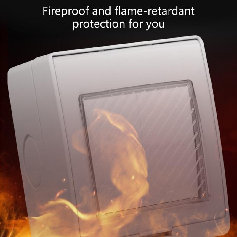 Durability Flame Retardant Materials Switches Enclosures Suitable For Villas Factories And Sites With Longevities