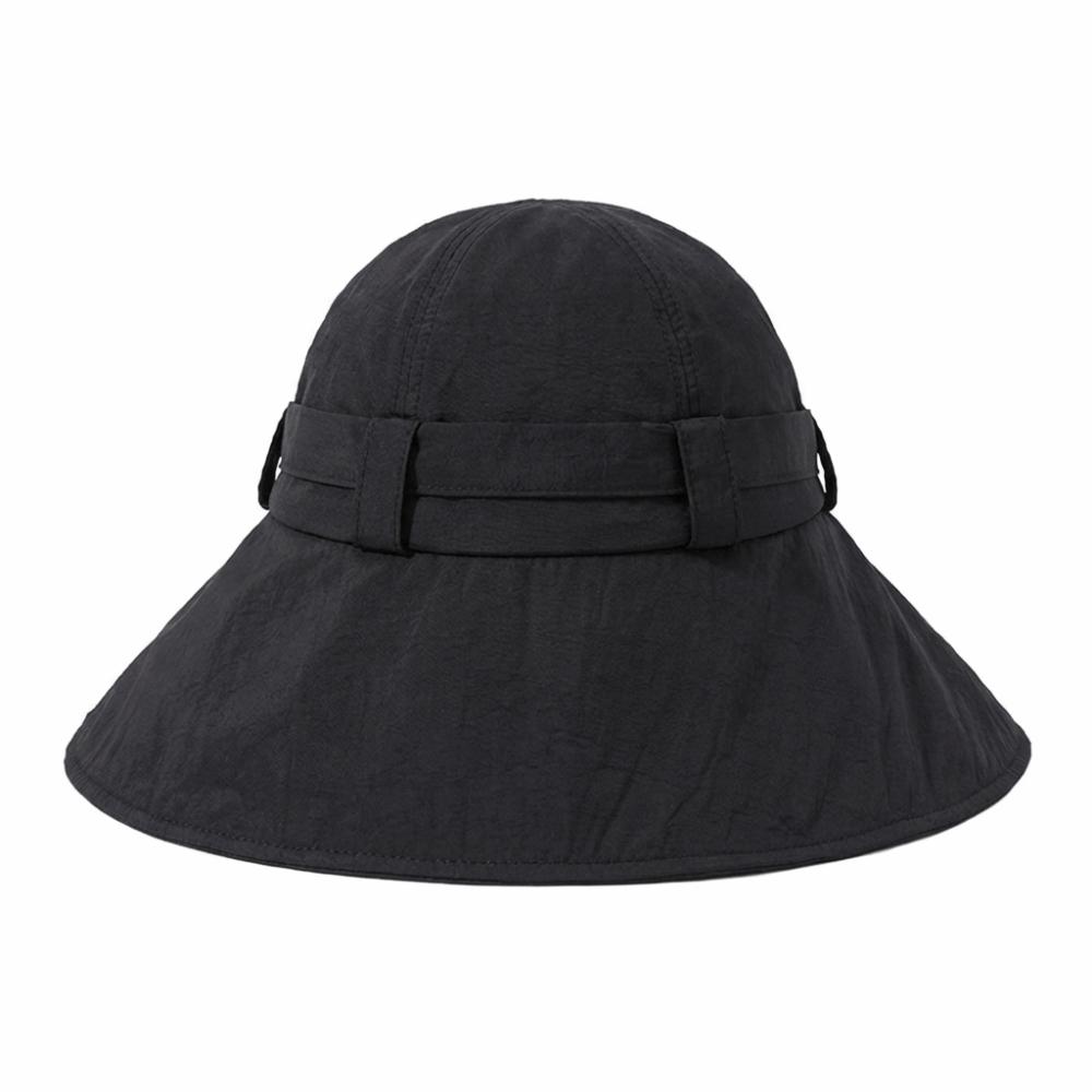 Thin Fisherman Hat Foldable Sun Hat Fashionable Summer Cap  Women чёрный