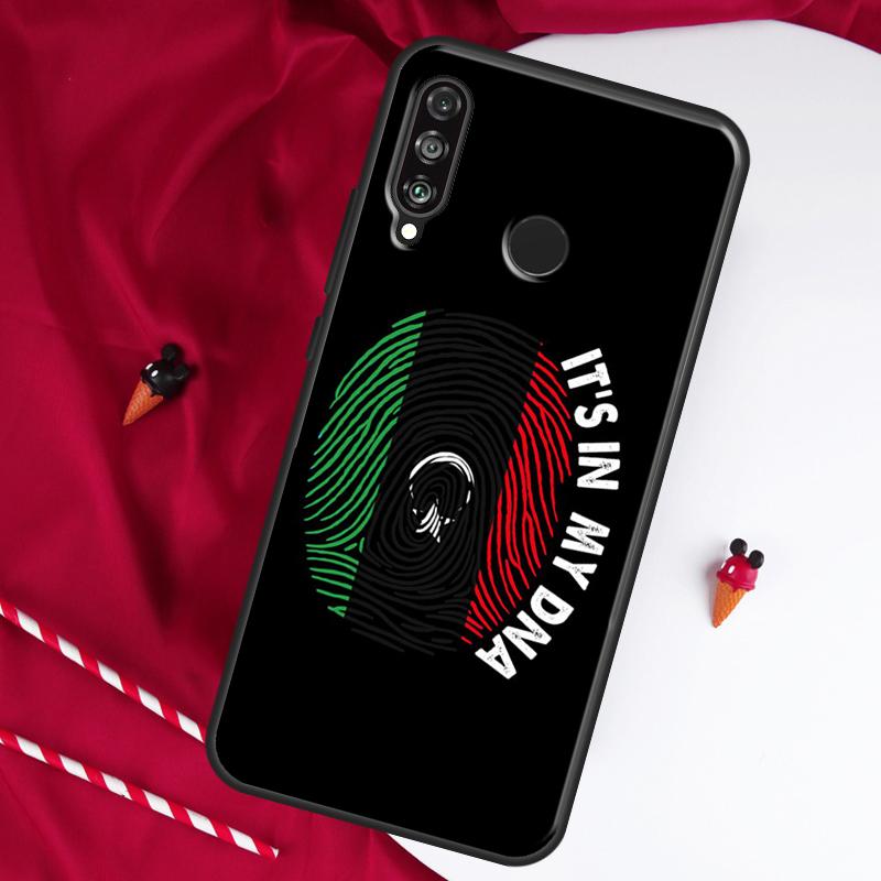 Libya Flag For Huawei Nova Y61 Y70 Y90 Y60 Y72 Y91 12s 12i 11i 7i 8i 9 10 SE P60 Pro P30 P40 Lite Case