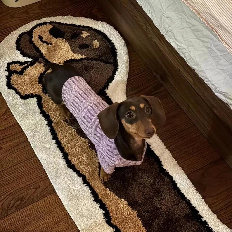 

Плюшевый коврик мультяшный прикроватный - Креативный коврик для пола в спальню 40*120CM [Dense, Soundproof, Insulated]