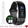 Smart Health Band with ECG, PPG, SPO2 Tracking, 1.8 Inch LCD Touch Screen, IP67