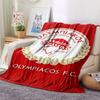 Olympiacos FlAannel Blanket, High quality Comfortable for All Seasons, Home Decor, Warmth and Comfort