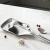 Stainless Steel Utensil Stand Stable Base Spoon Rest Nut Dishes Fruits Plates  Tableware Storage