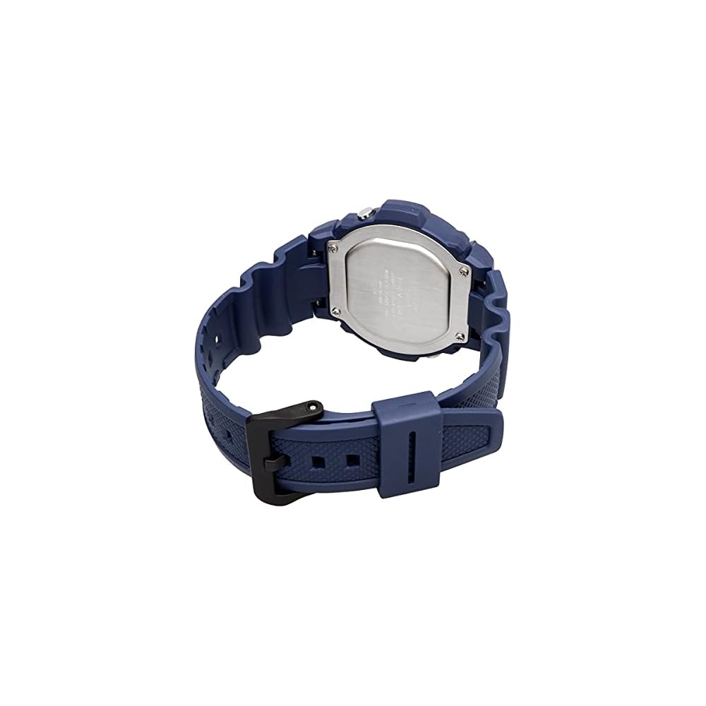 Casio Standard Digital Watch W-219H-2AV Men's Navy Blue Waterproof Casual Timepiece