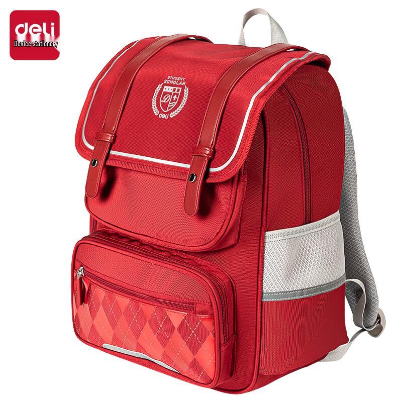 Deli BB130 Classic Plaid Schoolbag