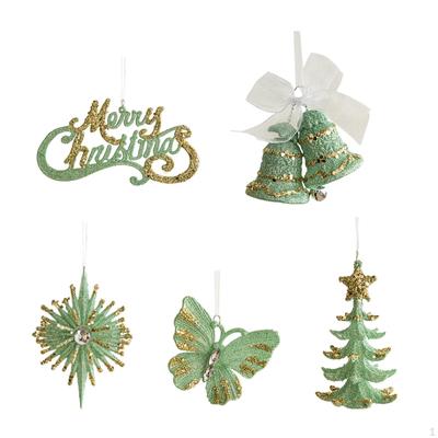 5x Christmas Tree Hanging Ornaments Xmas Decor, Decorations Baubles for