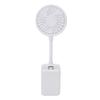 Clamp On Desk Fan 1200mAh USB Rechargeable Personal Fan 3 Speed Setting Multi Angle Adjustable for Bedroom Dormitory