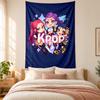 Kpop demon hunters Tapestry highquality for decorating living room bedroom dorm walls ideal as bedroom wallart orholiday gift