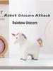 Regenbogen-Einhorn Keramik Sparschwein – Kinder Heimdeko Ornament