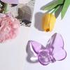 Multiple Color Crystal Butterfly Figurines Reflective Super Winkling Glass Butterfly Ornament Clear Crystal Home Decor