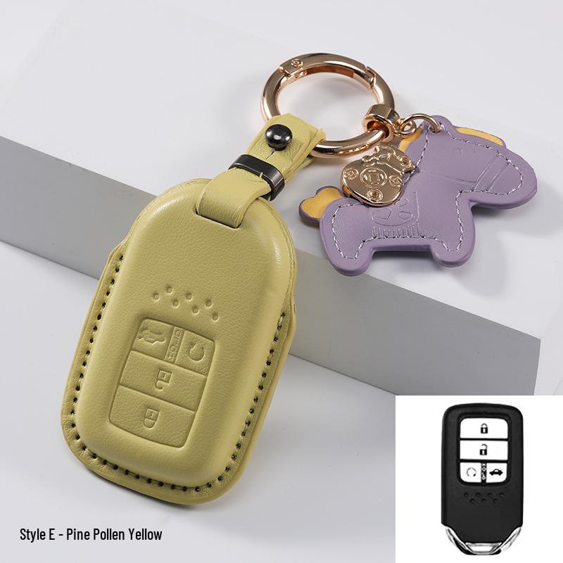 Honda Key Case for 25 Models: Civic, CR-V, Accord, Inspire, Fit, Odyssey - Cartoon Design for Men & Women