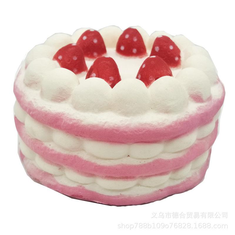 Jumbo Kawaii Squishy Toys Slow Rising Squeeze PU Popcorn Animals Anti Stress Relief Squishies Toy