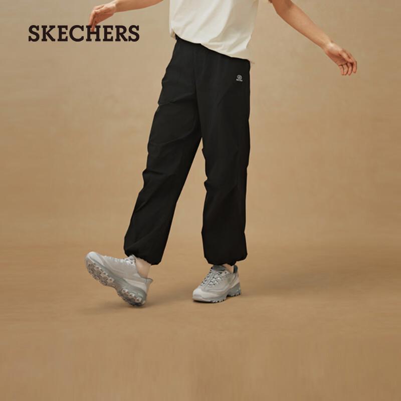 Skechers Women s Breathable Cooling Straight-Leg Casual Sport Pants L