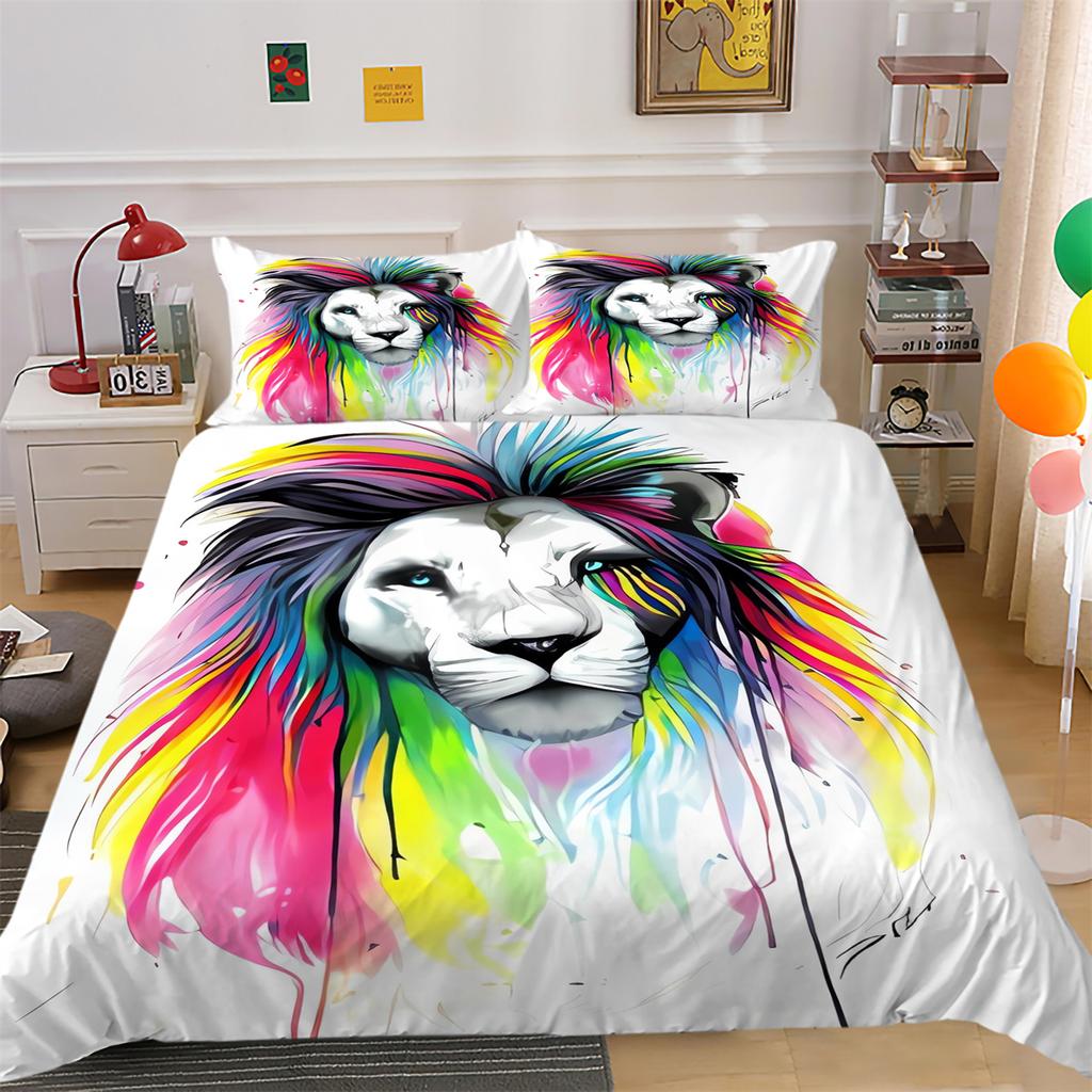 Quilt Cover Set Eye Butterfly Home Bedclothes Quilt Comforter Cover Set Pillowcase