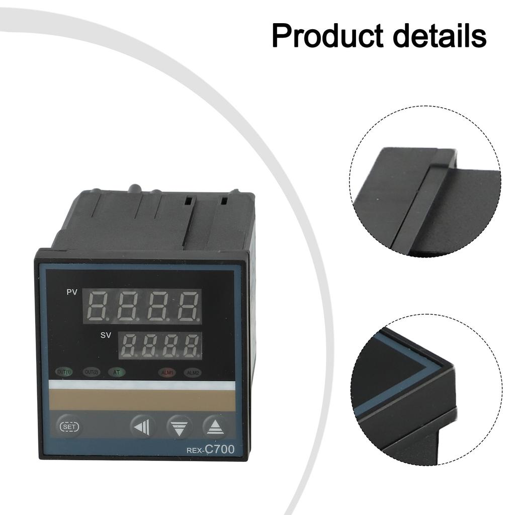 Industrial Temperature Control Intelligent Temperature Controller Digital Display Controller Wide Application Compact Structure