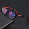 TR90 Sporty Bifocal Reading Glasses, Anti-Blue Light, Resin Coated, Large Frame for Men & Women