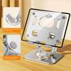 Aluminum Tablet Stand Desk Riser 360° Rotation Multi-Angle Height Adjustable Foldable Holder Dock for Xiaomi Samsung iPad Universal Tablet