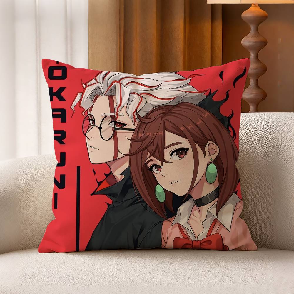 Anime DDandadan MultiSize Printed Pillow Covers Home Decoration