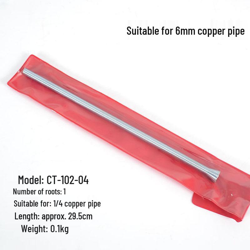 

Great Sage Manual Spring Pipe Bender for Air Conditioner Aluminum Pipes - Refrigeration Repair Tool