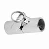 Marine Stainless Steel Folding   Coupling Tube Pipe Connector Boat Hardware Fitting;22mm: