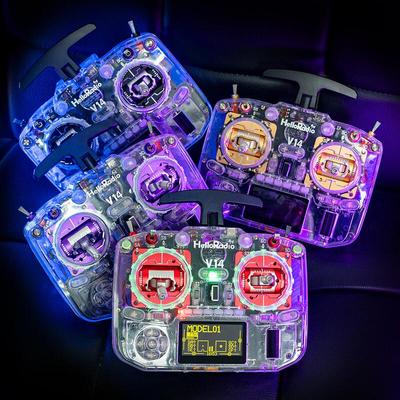 HELLORADIOSKY V14 FPV Remote Controller with EdgeTX & Full-Size Gimbals