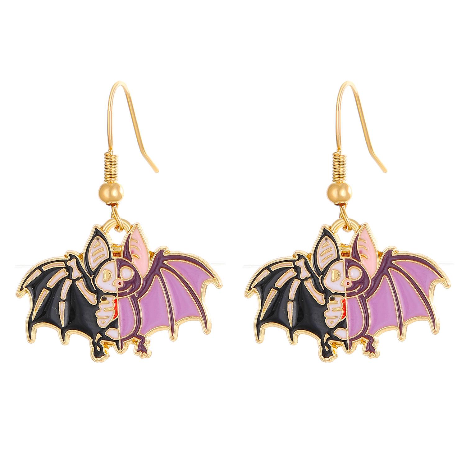 

Висока Якість 2026 Постачання Хелловін Мультяшні Сережки Трендові Круті Смішні Особистість Тварини Сережки Модні Універсальні Гачки для Вух Жіночі