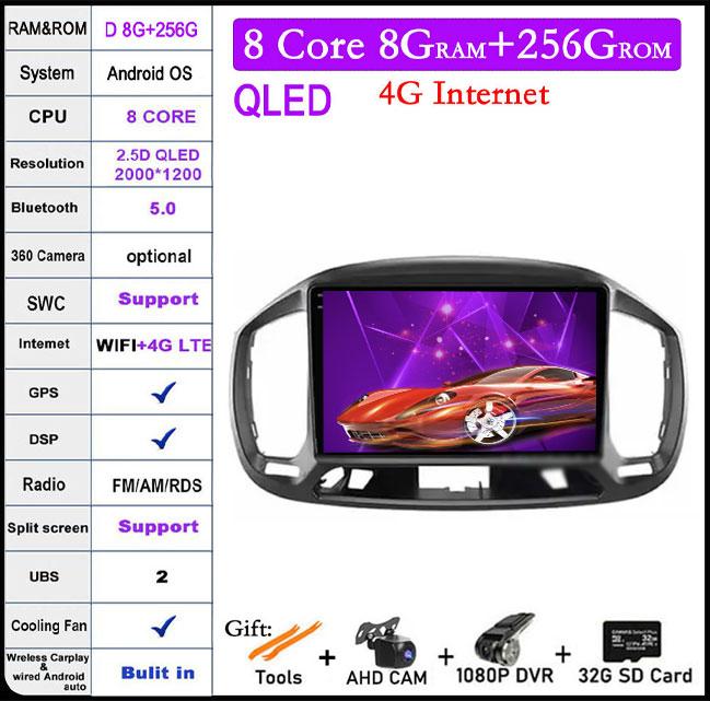 Car Android Radio Stereo For FIAT UNO 2014 - 2020 DSP Car Carplay Multimedia Player Navigation GPS WIFI Autoradio Audio