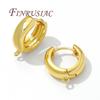 18K Gold Plated Earrings Fixtures Accessories Round Earrings Hooks Clasp Findings,Earwires Fasteners,DIY Earrings Jewelry Making