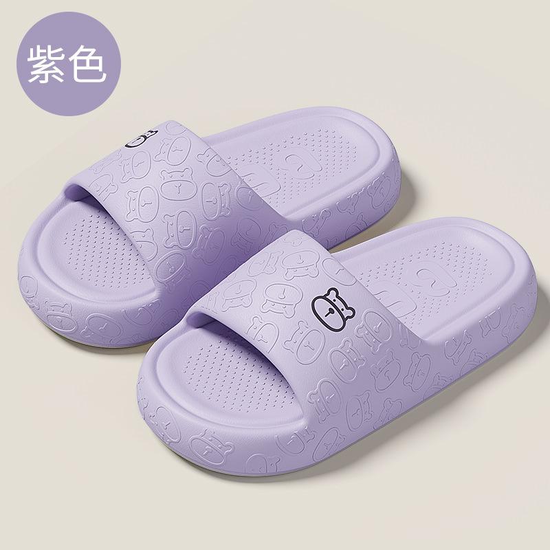 Children's slippers summer 2024 new popular indoor home non-slip bathroom thick bottom cartoon cool slippers
