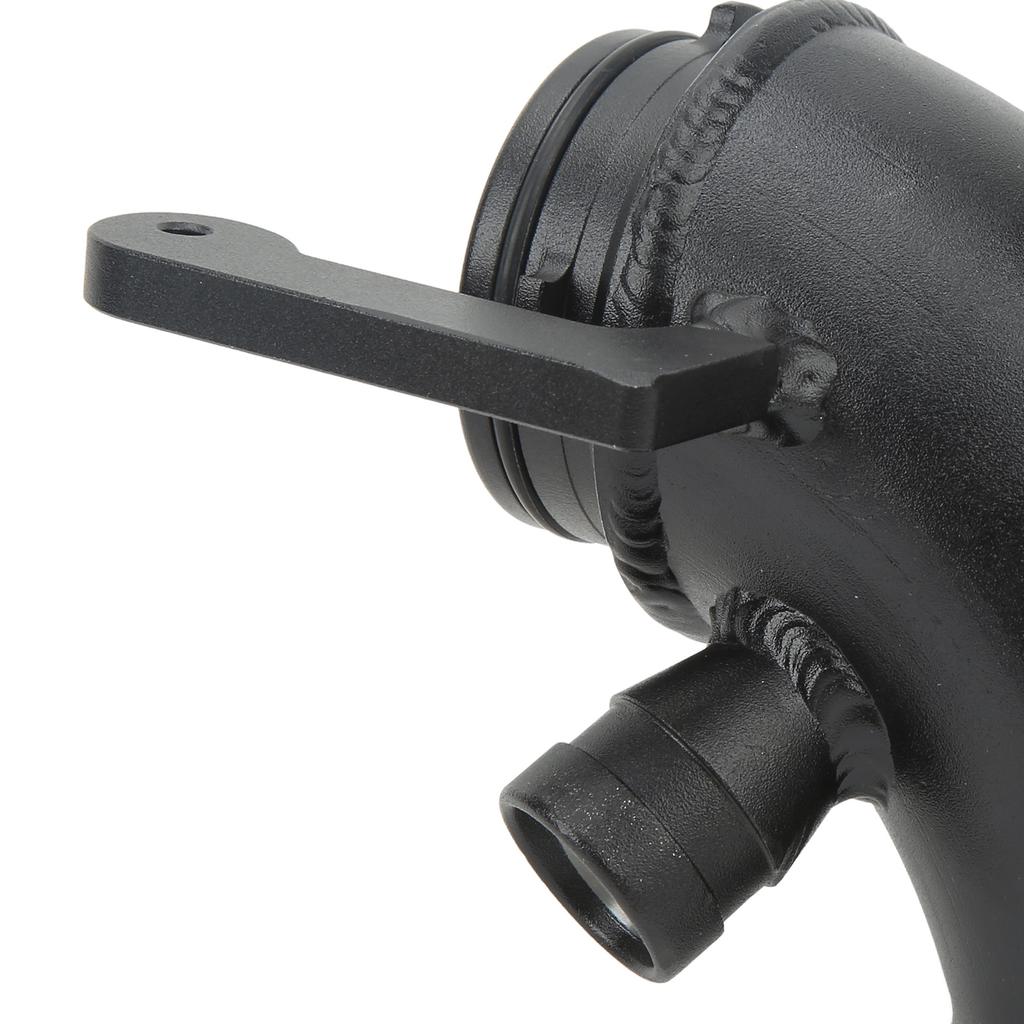 Highflow Inlet Turbo Elbow Pipe KD1088BK Sealed Black Rust Proof Replacement For MK7 Sportwagen Gen3 2.0T