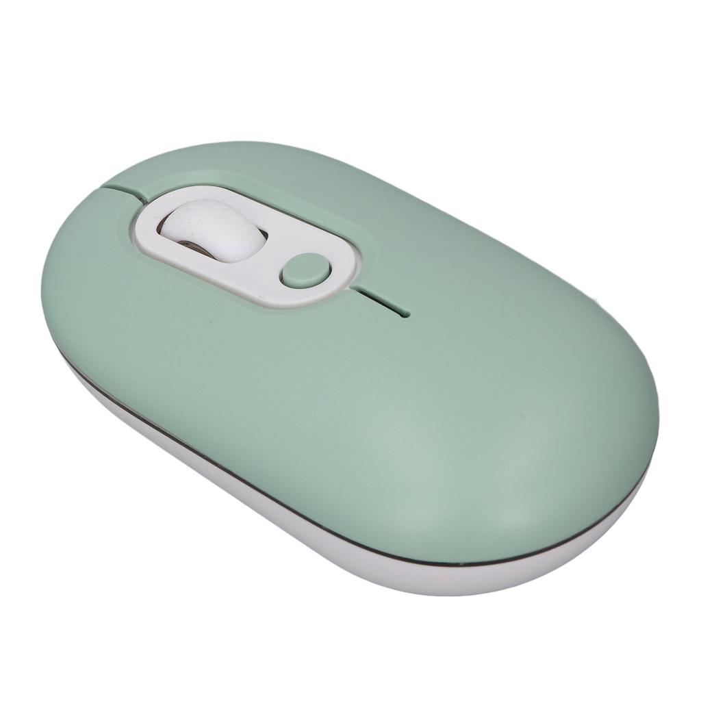 2.4GHz BT Wireless Mouse Portable Light Up Mouse with Receiver 500mAh Quiet Click 80012001600 DPI