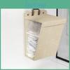 Wall Laundry Basket Foldable Hanging Durable Spacesaving Dirty Clothes Storage Basket Home Accessories