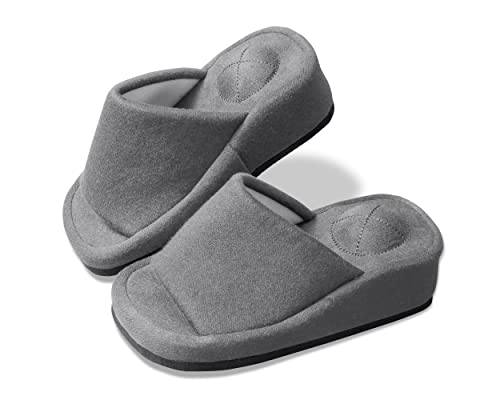 IkucheL Women s Diet Slippers, Healthy Sandals, Burning Slippers, Slimming Legs, Training Slippers, Calf Slimming, Healthy, Black, Simple, Stylish (Gr