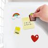 12pcs Cartoon Hamburger Refrigerator MagnetsCreative Fridge StickersBadge Soft Rubber Magnetsfor Home DecorHoliday Gifts