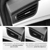 For BMW Z4 E89 2009-2016 Made of Alcantara Dashboard Side Air Vent Outlet Trim Frame Sticker Car Interior Tuning Accessories