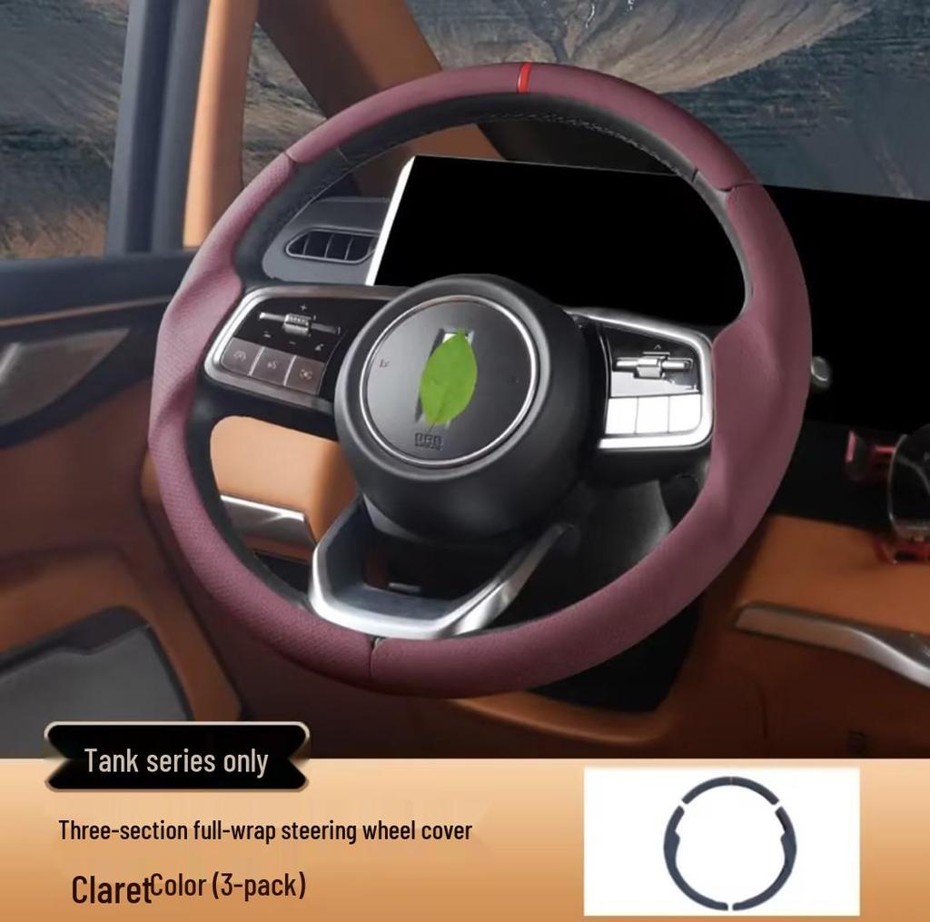 Three-Section All-Season Steering Wheel Cover for Tank 300-700