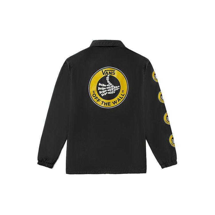 Vans Skull Print Work Jacket Men Jackets Black VN0A54MJBLK