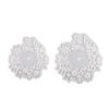 Clock Resin Mold Home Wall Living Room Round Digital Number Flower Ornaments Self-Assembly Hanging Fashionable