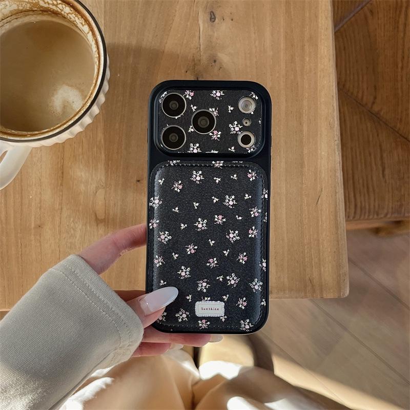 

Winter Floral Hand Strap Case for iPhone 17/16 Pro Max/15/14 iPhone 16