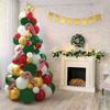 Decoration Kit - LITTLE CLOWN - 86 Christmas Balloons - Assorted Colors - Easy To Assemble - 'Wow' Effect