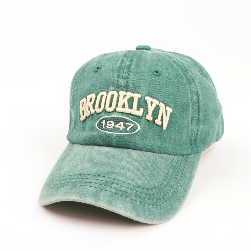 Retro Distressed Baseball Cap - Unisex Los Angeles Embroidered Design - High-Quality Vintage Style - Adjustable Fit for Men & Women