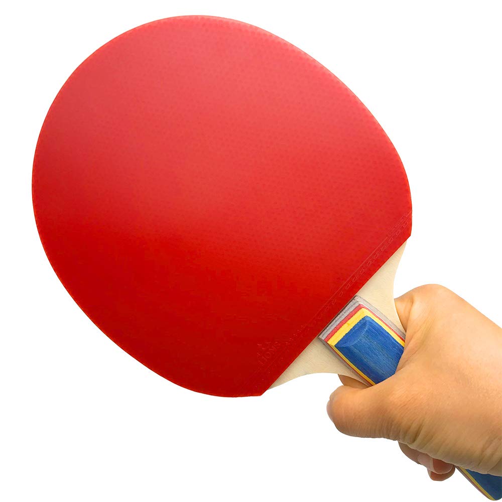 Portable Table Tennis 2 3 Ping Pong Table Tennis Set with Storage Easy To Use Racket, Rackets, Balls, Bag, (Set) (Racket)