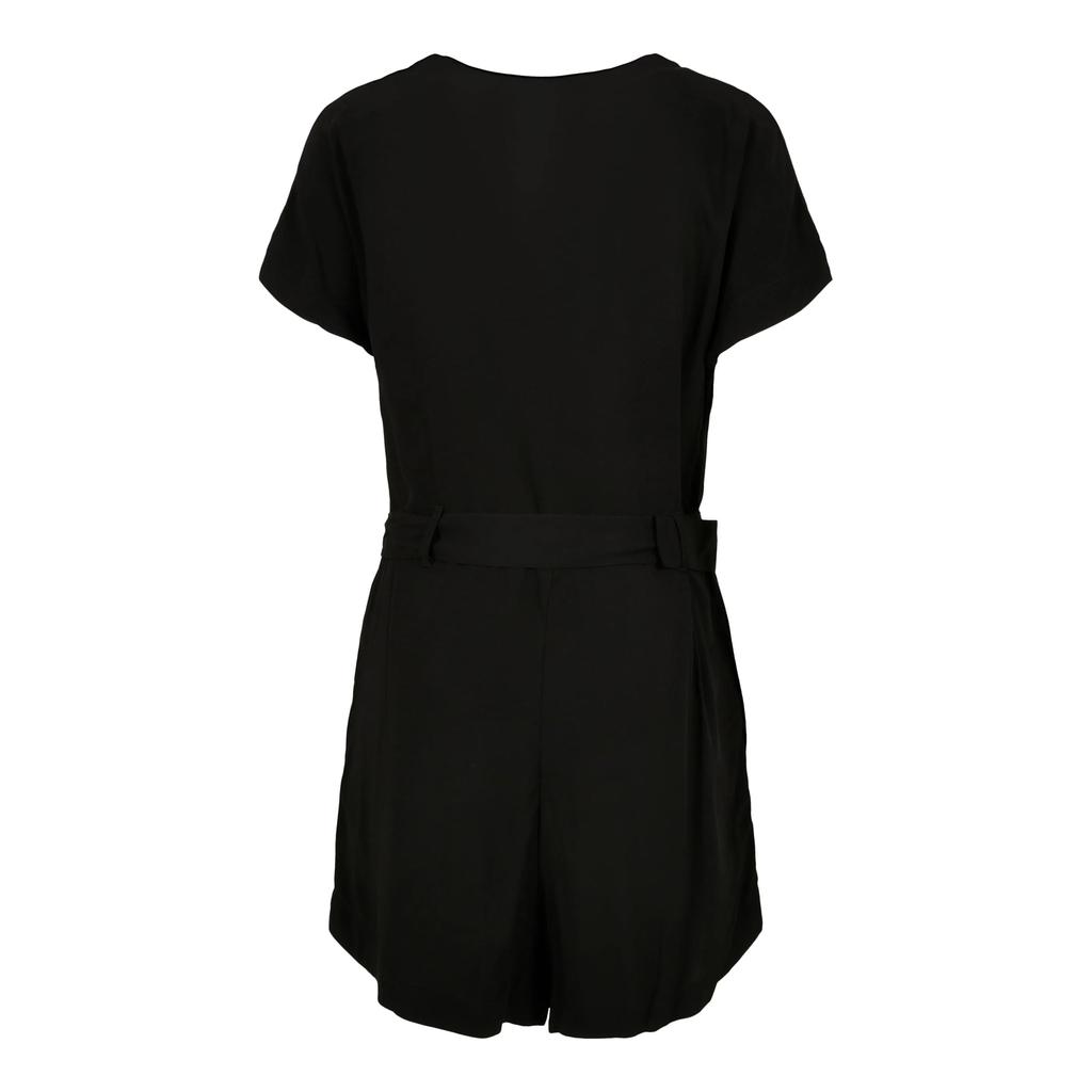 Urban Classics Womens/Ladies Flower Viscose Belt Short Jumpsuit