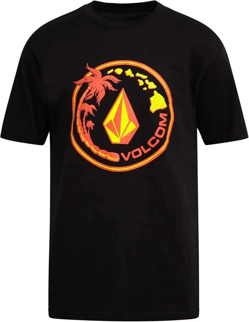 2026 New Arrival Volcom Boys Cotton Blend Short Sleeve Graphic Tees for Boys Y2k Harajuku Style Casual Graphic T Shirts