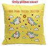 Pillow Unicorn Case Cute Cartoon Print Home Living Room Sofa Car Cushion Gift