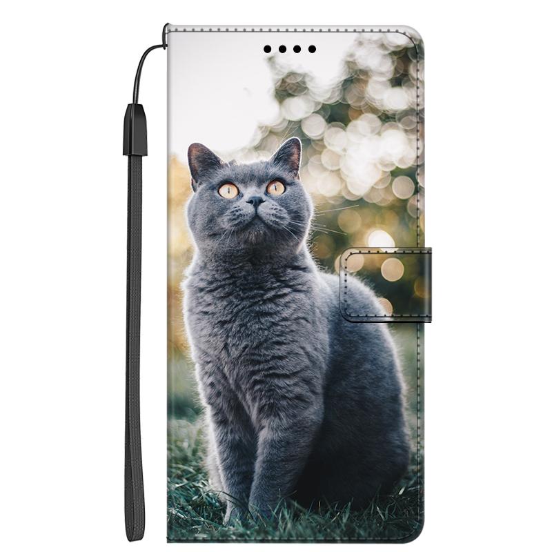 Animal Leather Flip Case for Samsung Galaxy M16 F16 5G Leather Magnetic Wallet Covers for Galaxy F16 Stand Phone Bag Galaxy M 16
