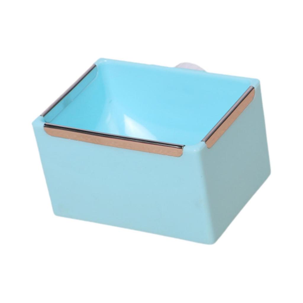 Plastic Hamster Bowl Double Function Food and Water Feeding Dish for Guinea Pig Rabbit Small Pets