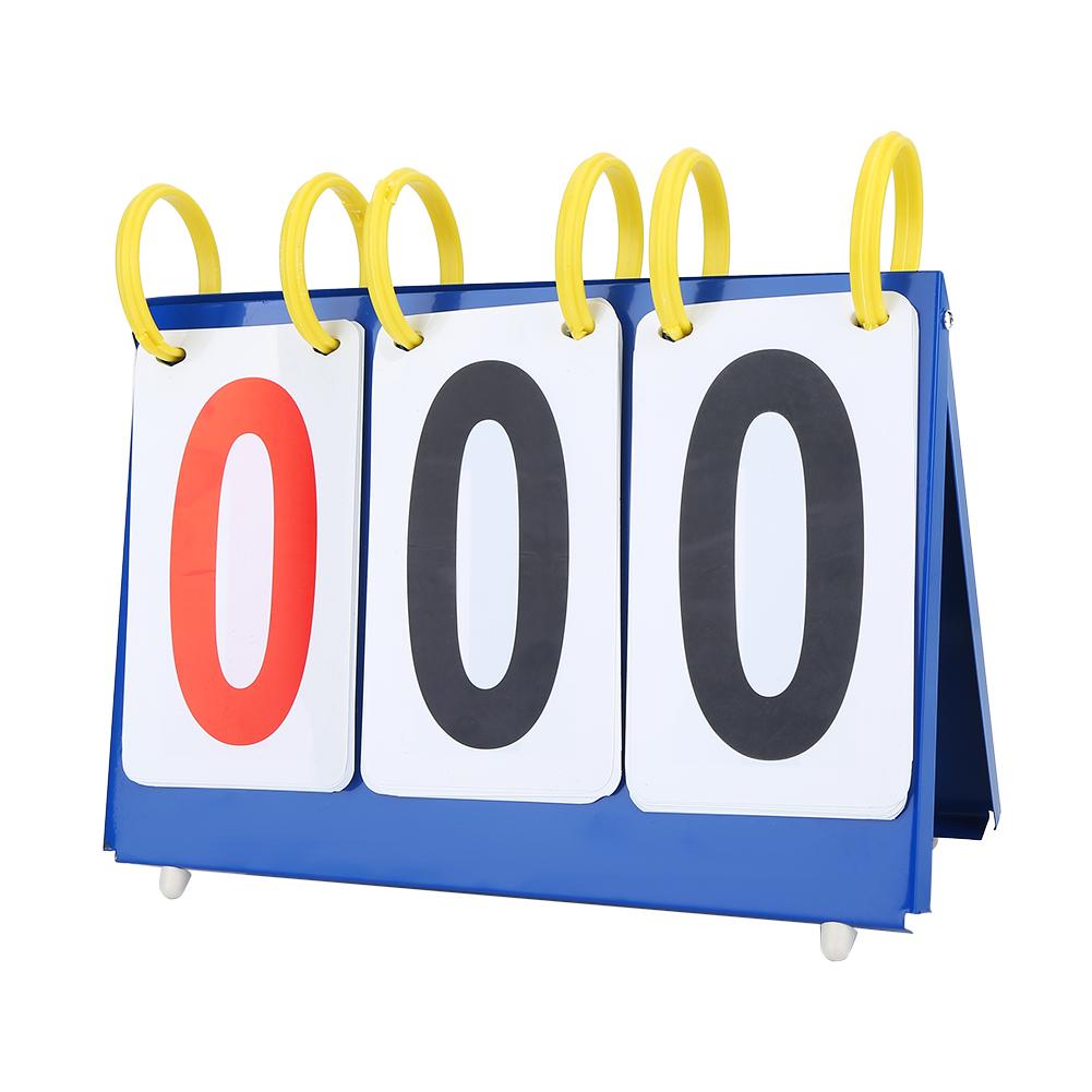 

Портативное откидное спортивное табло для счета для настольного тенниса, баскетбола (3-значный)