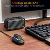 Desktop Power Switch Mechanical External Start Computer Switch On/Off and Reset Button Extension Cable PC Power Button Switch